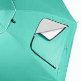 PARASOL/PARAWAN PLAŻOWY 2W1 XXL 240 CM ZIELONY NILS NC17114