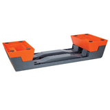 Step do aerobiku HMS Premium AS007 czarny/pomarańczowy 3-stopniowy