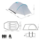Namiot kempingowy NILS CAMP NC6013 Rocker 3-osobowy