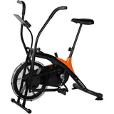 Rower Powietrzny HMS MP6540 Czarno - pomarańczowy Air Bike Ruchome Ramiona Opór Powietrzny Outlet