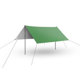 TARP PŁACHTA BIWAKOWA KEMPINGOWA 300X300 CM ZIELONA NILS CAMP NC17107