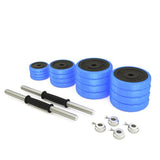 SZTANGIELKI GUMOWANE W WALIZCE 30KG HMS SGG30