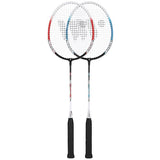 ZESTAW RAKIET DO BADMINTONA ALUMTEC 308K RED/LIME WISH