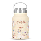 BUTELKA NA WODĘ 520ML STALOWA FOREST NILS CAMP NC3806