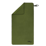 RĘCZNIK Z MIKROFIBRY WOJSKOWY KHAKI 120x60 cm NILS CAMP NCR15
