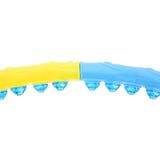HHP022 YELLOW-BLUE HULA HOP 1,45KG 110CM HMS