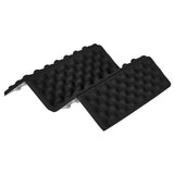 MATA KEMPINGOWA DO SIEDZENIA Z PODBICIEM ALUMINIOWYM +IXPE 40 CM CZARNA NILS CAMP NC17105