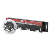 ZESTAW PU 70x24 82A BIAŁE MATOWE (4 szt.) + ABEC-9 (8 szt.) NILS EXTREME