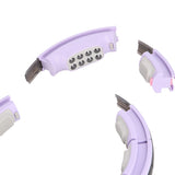 HULA HOP VIOLET Z MAGNESAMI I OBCIĄŻNIKIEM + LICZNIK HMS HHM13