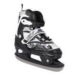 NH10927 A 2w1 BLACK ŁYŻWOROLKI Z WYM. PŁ. HOKEJOWĄ NILS EXTREME