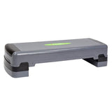 STEP DO AEROBIKU FITNESSU REGULOWANY 3-STOPNIOWY SZARO-CZARNY HMS AS005