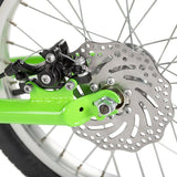 WH206T GREEN 20/16" HULAJNOGA Z POMP. KOŁAMI NILS EXTREME