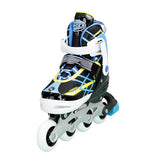 NA1160 A CZARNO-NIEBIESKI ROZM. M (35-38) ŁYŻWOROLKI NILS EXTREME