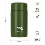 TERMOS OBIADOWY 1000ML ZIELONY NILS CAMP NC3802