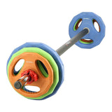 Sztanga fitness SBP22 HMS – zestaw do ćwiczeń siłowych 20 kg