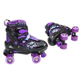 NQ4411 A CZARNO-PURPUROWY ROZM. S (30-33) WROTKI NILS EXTREME