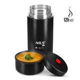 TERMOS OBIADOWY 1000ML CZARNY NILS CAMP NC3802
