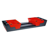 Step do aerobiku HMS Premium AS007 czarny/czerwony 3-stopniowy