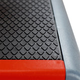 Step do aerobiku HMS Premium AS007 czarny/czerwony 3-stopniowy