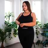 PAS NA BRZUCH WYSZCZUPLAJĄCY BLACK BR163 PLUS SIZE HMS