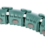 FH03 GREEN HULA HOP Z OBCIĄŻNIKIEM I LICZNIKIEM STOCK