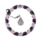 Hula hop FH04 violet/black z obciążeniem i licznikiem