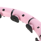 HULA HOP Z OBCIĄŻNIKIEM I LICZNIKIEM FH07 LIGHT PINK PLUS SIZE