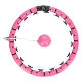 HULA HOP Z OBCIĄŻNIKIEM I LICZNIKIEM FH07 PINK PLUS SIZE