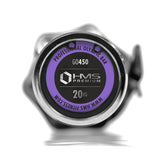 GO450 (+ ZG1000B )GRYF OLIMPIJSKI 18.5KG 2200MM HMS Z ZACISKAMI LOCK JAW BLACK