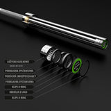 GOP220 PRO GRYF PROSTY OLIMPIJSKI 20KG 2200MM HMS + ZG1000R ZACISKI LOCK
