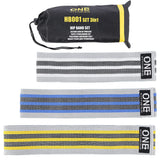 GUMY DO ĆWICZEŃ ONE FITNESS HB001 SET 3w1