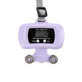 ZESTAW HULA HOP MAGNETYCZNY VIOLET HHM14 Z LICZNIKIEM HMS + PAS WYSZCZUPLAJĄCY BR163
