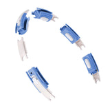 HULA HOP BLUE Z MAGNESEM I OBCIĄŻNIKIEM + LICZNIK HMS HHM15
