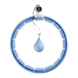 HULA HOP BLUE Z MAGNESEM I OBCIĄŻNIKIEM + LICZNIK HMS HHM15