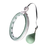 ZESTAW HULA HOP MAGNETYCZNY GREEN HHM15 Z LICZNIKIEM HMS + PAS WYSZCZUPLAJĄCY BR163 RED