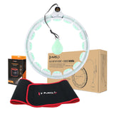 ZESTAW HULA HOP HHW06 GREEN Z PIŁKĄ GRAWITACYJNĄ I LICZNIKIEM HMS + PAS BR163 RED