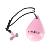 Hula hop HMS HHW11 Plus Size różowe z obciążeniem i regulacją obwodu