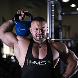 KNV BLUE KETTLEBELL ŻELIWNY POKRYTY WINYLEM HMS