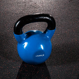 KNV BLUE KETTLEBELL ŻELIWNY POKRYTY WINYLEM HMS