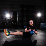 KNV BLUE KETTLEBELL ŻELIWNY POKRYTY WINYLEM HMS