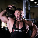 KNV BLACK KETTLEBELL ŻELIWNY POKRYTY WINYLEM HMS