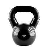 KNV BLACK KETTLEBELL ŻELIWNY POKRYTY WINYLEM HMS
