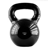 KNV BLACK KETTLEBELL ŻELIWNY POKRYTY WINYLEM HMS