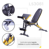 ZESTAW ŁAWECZKA PLUS ZESTAW SZTANGIELEK LS3061+SGPT40 HMS