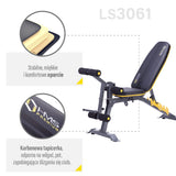ZESTAW ŁAWECZKA PLUS ZESTAW SZTANGIELEK LS3061+SGPT40 HMS