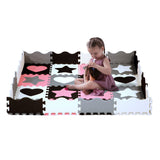 MATA DZIECIĘCA PUZZLE KOJEC 36 ELEMENTÓW 140x140CM NILS FUN MD03