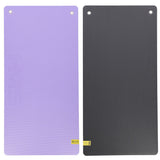 MATA FITNESS KLUBOWA Z OTWORAMI 120*60CM EVA 15MM HMS PREMIUM VIOLET-BLACK MFK07