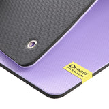 MATA FITNESS KLUBOWA Z OTWORAMI 120*60CM EVA 15MM HMS PREMIUM VIOLET-BLACK MFK07