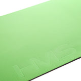 MATA FITNESS KLUBOWA Z OTWORAMI 140*60CM EVA 15MM HMS PREMIUM GREEN-BLACK MFK08