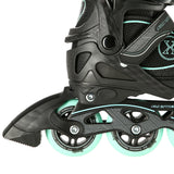 ROLKI REGULOWANE ROZM.39-42 CZARNO/NIEBIESKIE NILS EXTREME NA11008OUTLET
